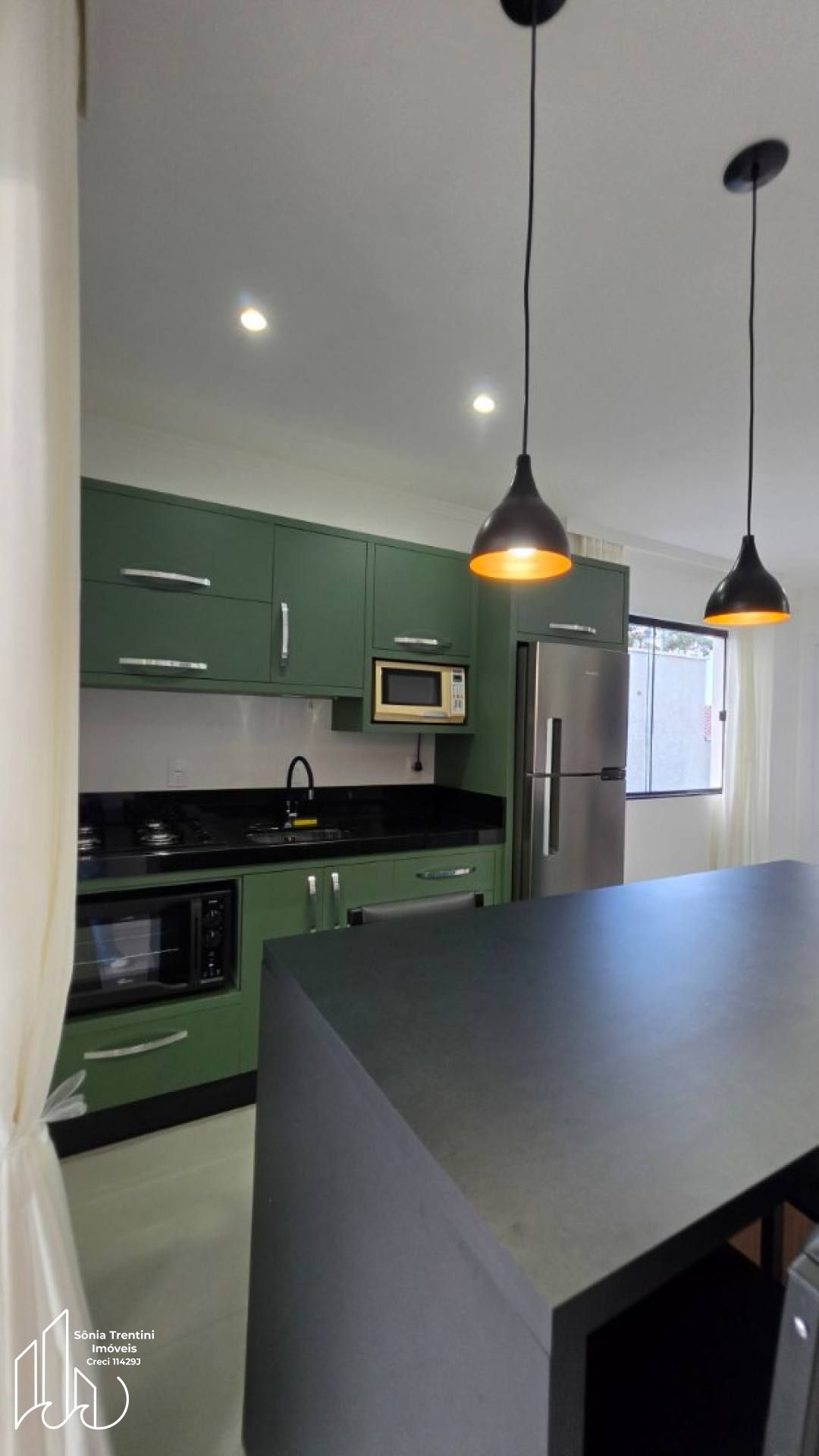 Residencial Vigolo Vittaro - Apartamento Mobiliado com 1 Suíte e 1 Dormitório em Balneario Piçarras