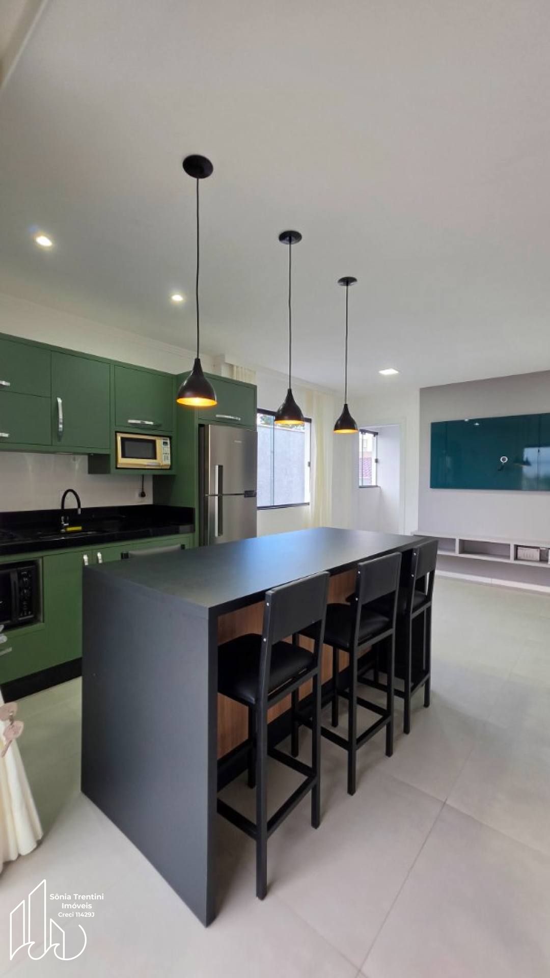 Residencial Vigolo Vittaro - Apartamento Mobiliado com 1 Suíte e 1 Dormitório em Balneario Piçarras