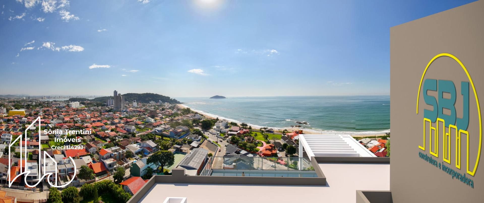 Residencial Ilha de Capri - Apartamento com 2 Suítes, Vista Mar no Centro de Penha