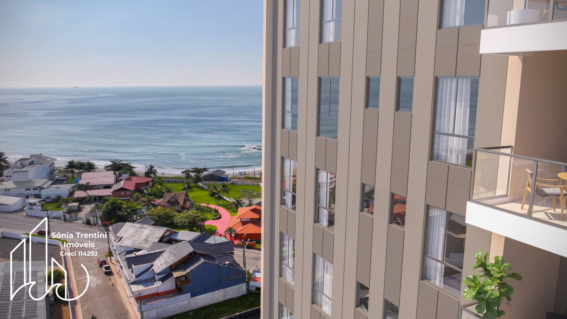 Residencial Ilha de Capri - Apartamento com 2 Suítes, Vista Mar no Centro de Penha