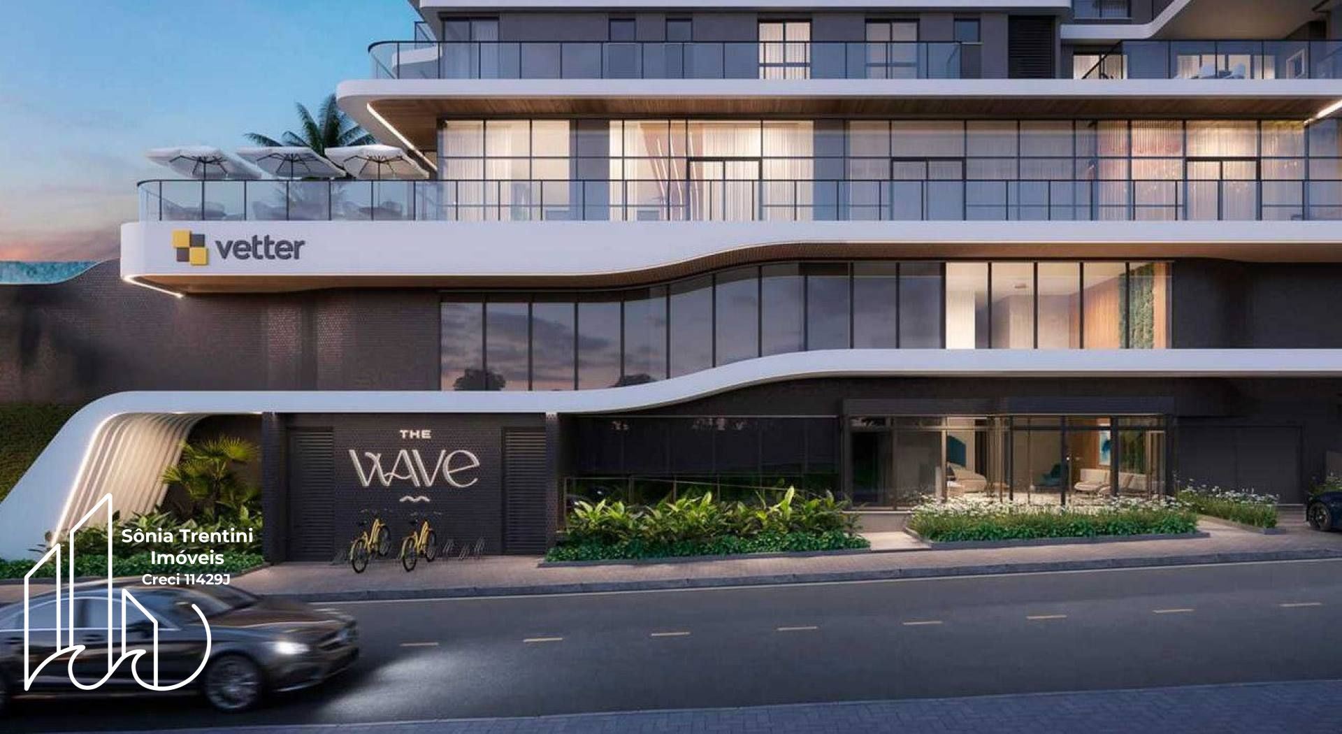 The Wave - Vetter - Apartamento com 3 Suítes Frente Mar em Balneário Piçarras