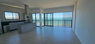 Apto NOVO semi mobiliado FRENTE MAR em Cabeçudas