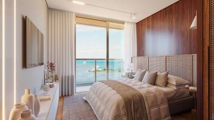 Motiró, casa suspensa, com vista para Marina de Itajaí