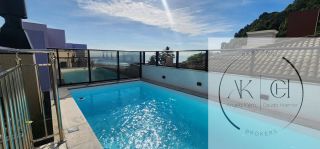 Apartamento Diferenciado 3 suítes a 50 mts da praia