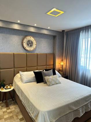 3 dorms decorado e mobiliado em Cabeçudas!