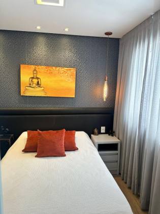 3 dorms decorado e mobiliado em Cabeçudas!