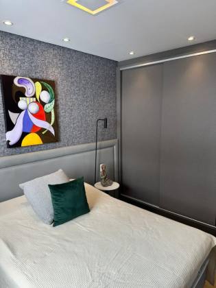 3 dorms decorado e mobiliado em Cabeçudas!