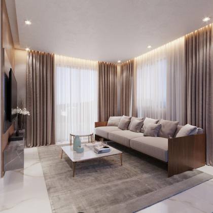 Casa em construção no Maluí Residence