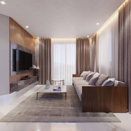 Casa em construção no Maluí Residence