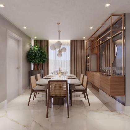 Casa em construção no Maluí Residence