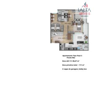 Apartamento no Massaguaçu, Condomínio Vista Mar - Caraguatatuba SP