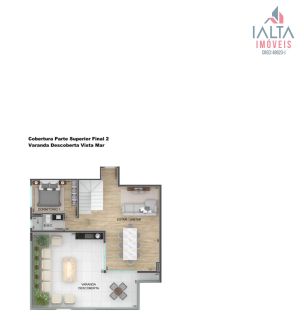 Cobertura FRENTE MAR - Edifício Vista Mar, Massaguaçu- Caraguatatuba SP