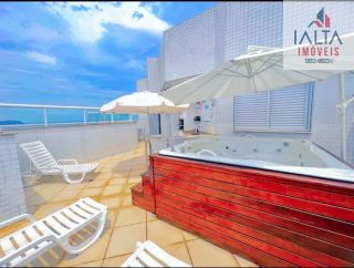 BELÍSSIMA COBERTURA FRENTE MAR NO INDAIÁ CONDOMINIO COSTA MAR