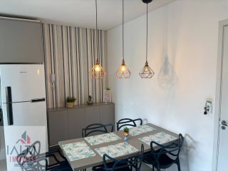 Apartamento 2 Dormitórios Suíte, Mobiliado, a 260m da Orla da Praia
