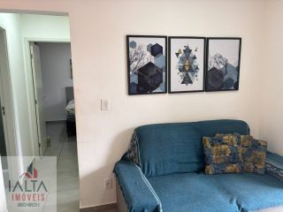 Apartamento 2 Dormitórios Suíte, Mobiliado, a 260m da Orla da Praia