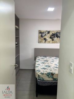 Apartamento 2 Dormitórios Suíte, Mobiliado, a 260m da Orla da Praia