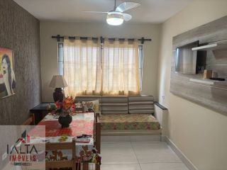 Apto Mobiliado com 2 Dormitórios a 45m da Praia Grande – Perfeito para Temporada