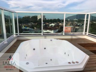 Cobertura dos sonhos com vista para montanha – Conforto, sofisticação e exclusividade!