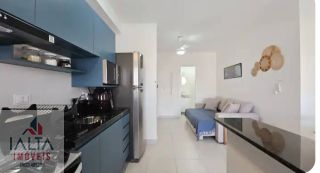 Apartamento Moderno no Itaguá: 2 Suítes, Mobiliado, a 500m da Praia!