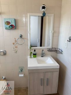 Apartamento com 2 Dormitórios (1 Suíte) e Solarium Gourmet a 250m da Orla no Itaguá