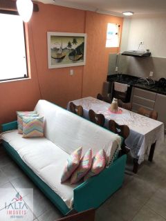 Triplex Mobiliado no Itaguá com 3 Quartos, Ar-Condicionado, Piscina e Ótima Localização Próxima às Praias