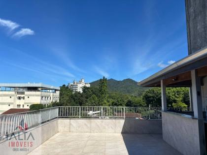 Apartamento mobiliado com 2 Dormitórios (1 Suíte) e Solarium Gourmet a 250m da Orla no Itaguá