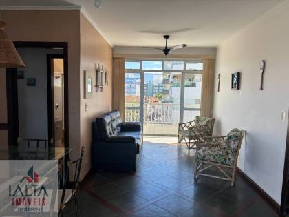 Apartamento mobiliado com 2 Dormitórios (1 Suíte) e Solarium Gourmet a 250m da Orla no Itaguá