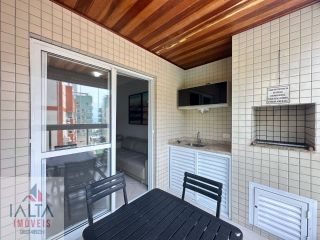 Apartamento de 76 m² a 140m da Praia | 2 Dormitórios c/ Suíte | Lazer Completo e Portaria 24h