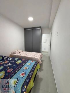 Apartamento Mobiliado a 400m da Praia Grande e Tenório com Lazer Completo