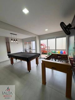 Apartamento Mobiliado a 400m da Praia Grande e Tenório com Lazer Completo