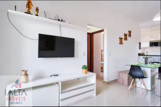Apartamento Mobiliado com 2 Dormitórios e Lazer Completo a 800m da Orla do Itaguá em Ubatuba