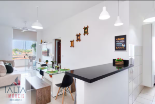 Apartamento Mobiliado com 2 Dormitórios e Lazer Completo a 800m da Orla do Itaguá em Ubatuba