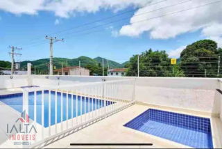 Apartamento Mobiliado com 2 Dormitórios e Lazer Completo a 800m da Orla do Itaguá em Ubatuba