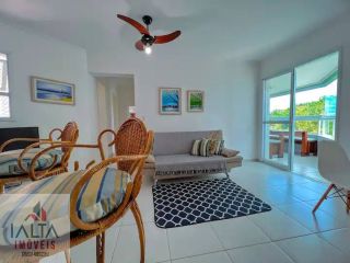 Apartamento pé na areia, Frente mar - Prainha, Caraguatatuba/SP