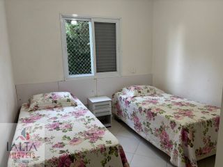 Apartamento Mobiliado com 2 Dormitórios e Vista para a Mata a 225m da Praia