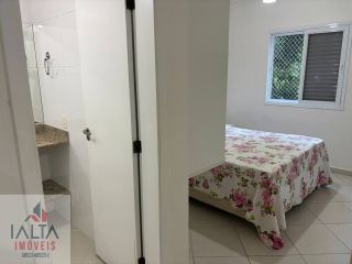 Apartamento Mobiliado com 2 Dormitórios e Vista para a Mata a 225m da Praia