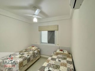 Apartamento de 75 m² a 140m da Praia | 2 Dormitórios c/ Suíte | Lazer Completo e Portaria 24h
