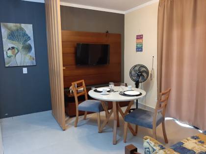 Apartamento à venda em Caraguatatuba com 1 quarto - Ideal para Airbnb e mobiliado