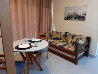 Apartamento à venda em Caraguatatuba com 1 quarto - Ideal para Airbnb e mobiliado