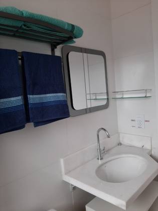Apartamento à venda em Caraguatatuba com 1 quarto - Ideal para Airbnb e mobiliado