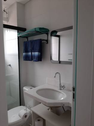 Apartamento à venda em Caraguatatuba com 1 quarto - Ideal para Airbnb e mobiliado