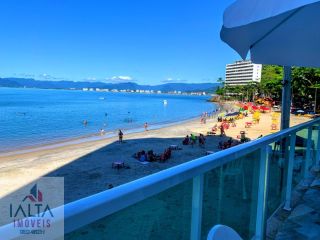 Apartamento à venda com 2 quartos (1 suíte) e Vista Mar - Porteira Fechada em Caraguatatuba