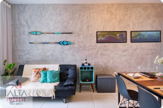 Apartamento Mobiliado com 2 Dormitórios e Lazer Completo - Ubatuba