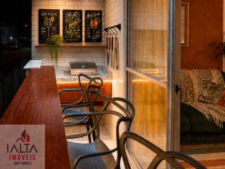 Apartamento Gourmet com 2 dormitórios na  Praia Grande - Ubatuba