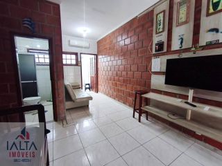 Flat à venda em Caraguatatuba com 1 quarto e piscina - Porteira Fechada na Vila Balneário Santa Martha