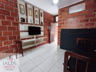 Flat à venda em Caraguatatuba com 1 quarto e piscina - Porteira Fechada na Vila Balneário Santa Martha