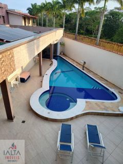 Casa 4 dorm. sendo 3 suites energia solar, piscina, hidromassagem, sauna, fino acabamento