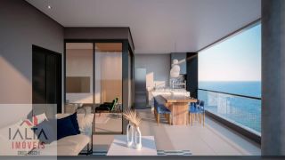 Cobertura Duplex frente mar no Indaiá - Ed. Barcelona