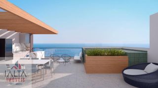 Cobertura Duplex frente mar no Indaiá - Ed. Barcelona