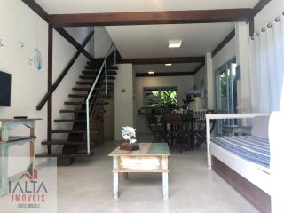 Casa Mobiliada em Condomínio para Locação Definitiva | 2 Dormitórios e Piscina